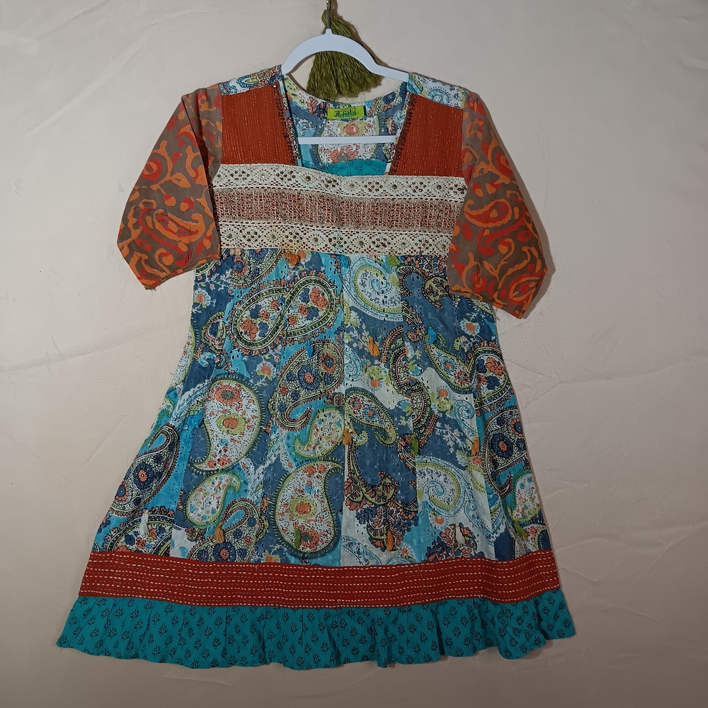 Atyati 🐞 Paisley Dress S